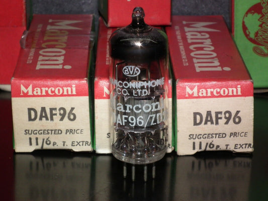 DAF96 BVA Marconi 1AH5 Radio Receiver Tube NOS NIB Old tube radio