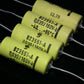 Four 4 NOS vintage Siemens MKL Capacitors 39nF 160V Klangfilm West Germany 70s