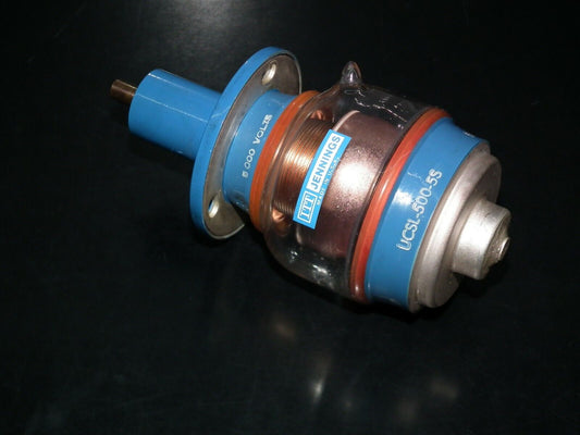 One NOS Jennings variable capacitor UCSL-500-5S 5-500pF 5000V NOS NEW