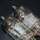 NOS Matched Pair ECC81 Telefunken 12AT7 Diamond Bottom Same Codes West Germany