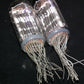 LOT OF 2 IV-17 Reflektor Soviet Nixie tubes