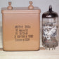 NOS PIO Capacitor 10mfd 200V 10u Paper in Oil MBGP-2 Soviet made in 70s