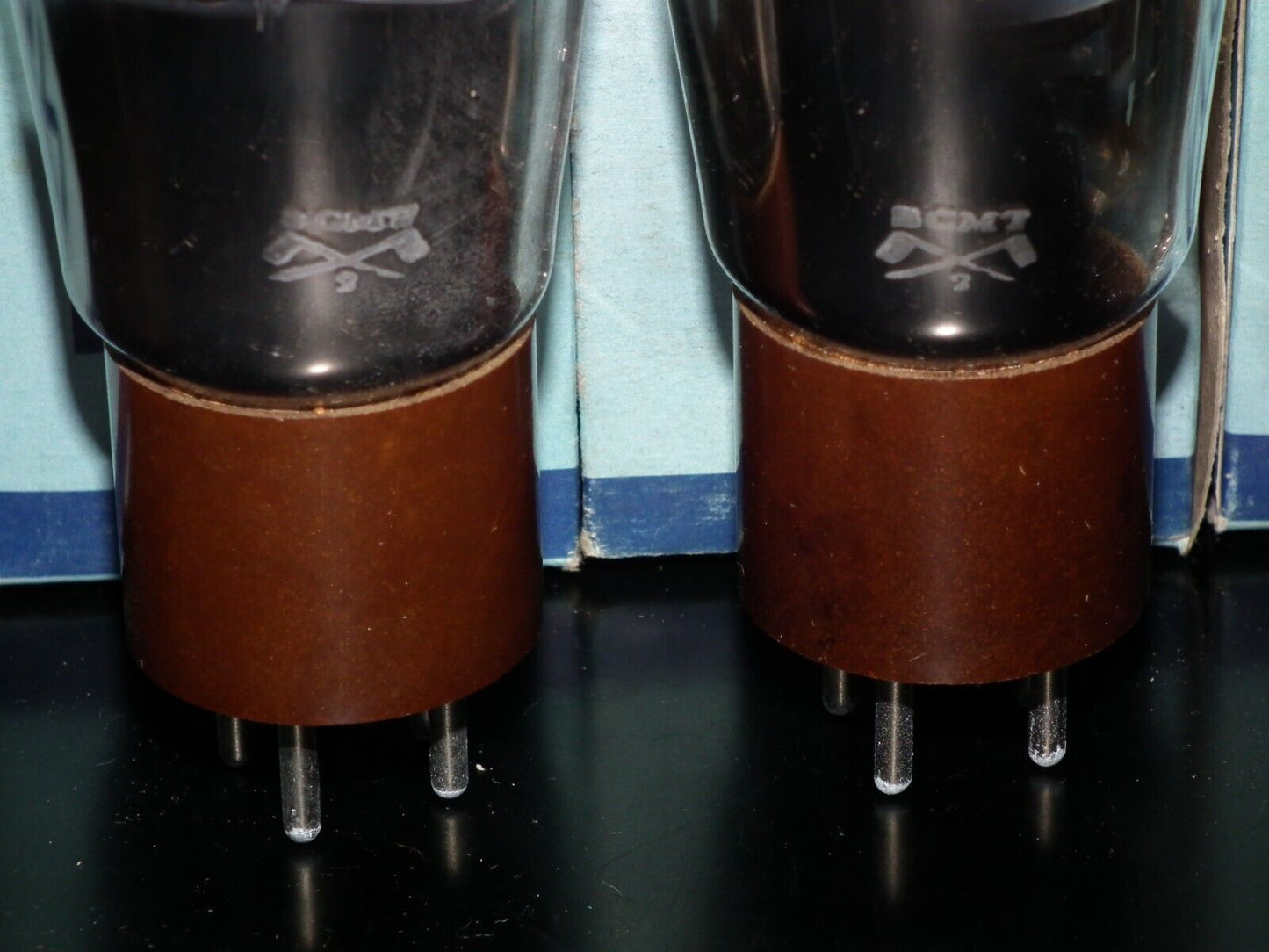 Platinum Matched Pair 2E22 Neotron NOS NIB Made in France Directly Heated Pentod