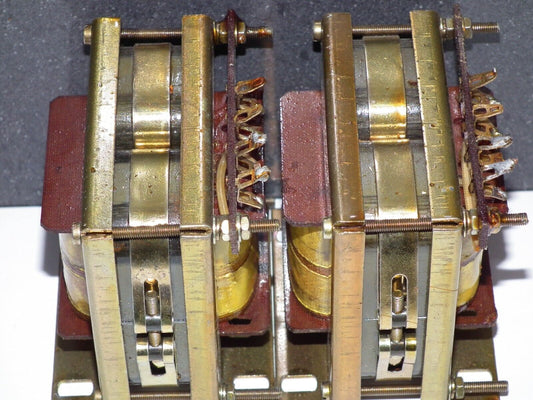 PAIR Vintage DOUBLE C-CORE Siemens NOS Transformers, Suitable for EL34 KT88 300B
