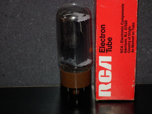 5R4GYB RCA NOS NIB Brown Base Vintage Rectifier Tube