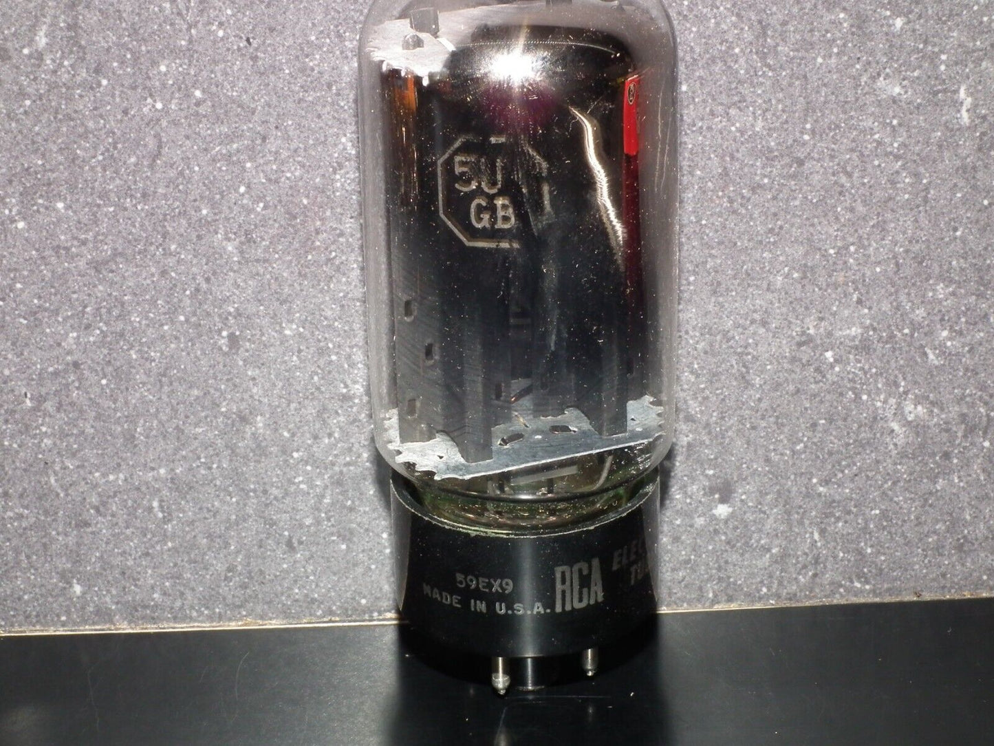5U4GB RCA NOS NIB Black Anodes - Carbonized Nickel Tested Strong