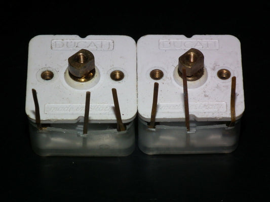 One variable film capacitor DUCATI 2 x (20pF - 150pF) NOS Vintage Item from 60s