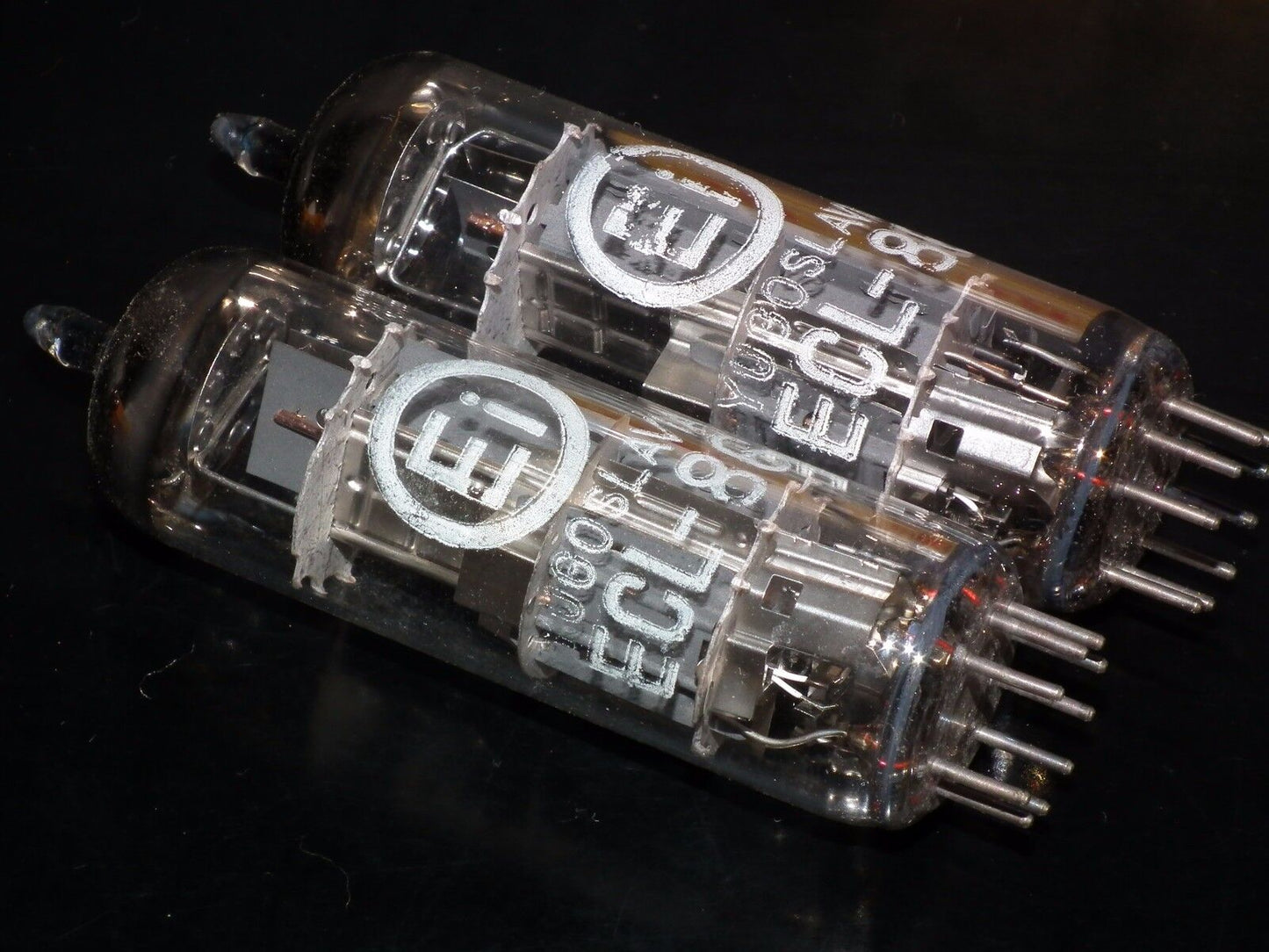 ECL86 6GW8 EI Philips Platinum Matched Pair NOS NIB