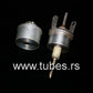 Two variable capacitors Philips type for old tube radio receivers MW SW LW