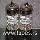 E88CC Tesla 6922 Czechoslovakia NOS Platinum matched pair