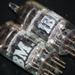 Platinum Matched Pair 6072A GE 12AY7 rebranded IBM Black Anodes