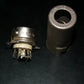 VINTAGE Chinch Noval Vacuum Tube Ceramic Socket TS103C01 + Can Shield TS103U02