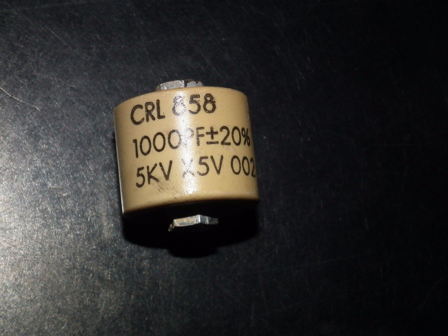 Doorknob Capacitor CRL 858 - 1000pF 5KV 1nF/5000V for ham radio amplifiers