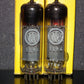 EL84 6BQ5 Mullard - NOS NIB platinum matched pair Blackburn 1967 branded Valvo