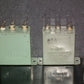 Two vintage RARE PIO capacitors 1+1 uF / 500V DC tube audio