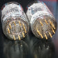 Platinum Matched Pair 6211 Telefunken ~ECC82 Tested NOS DB Gold Pins Same codes