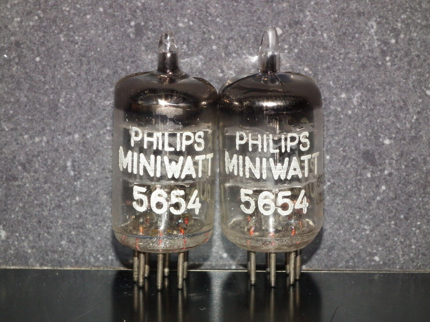 Platinum Matched Pair 5654 Mazda Brussels EF95 6AK5 Square Getter 1957