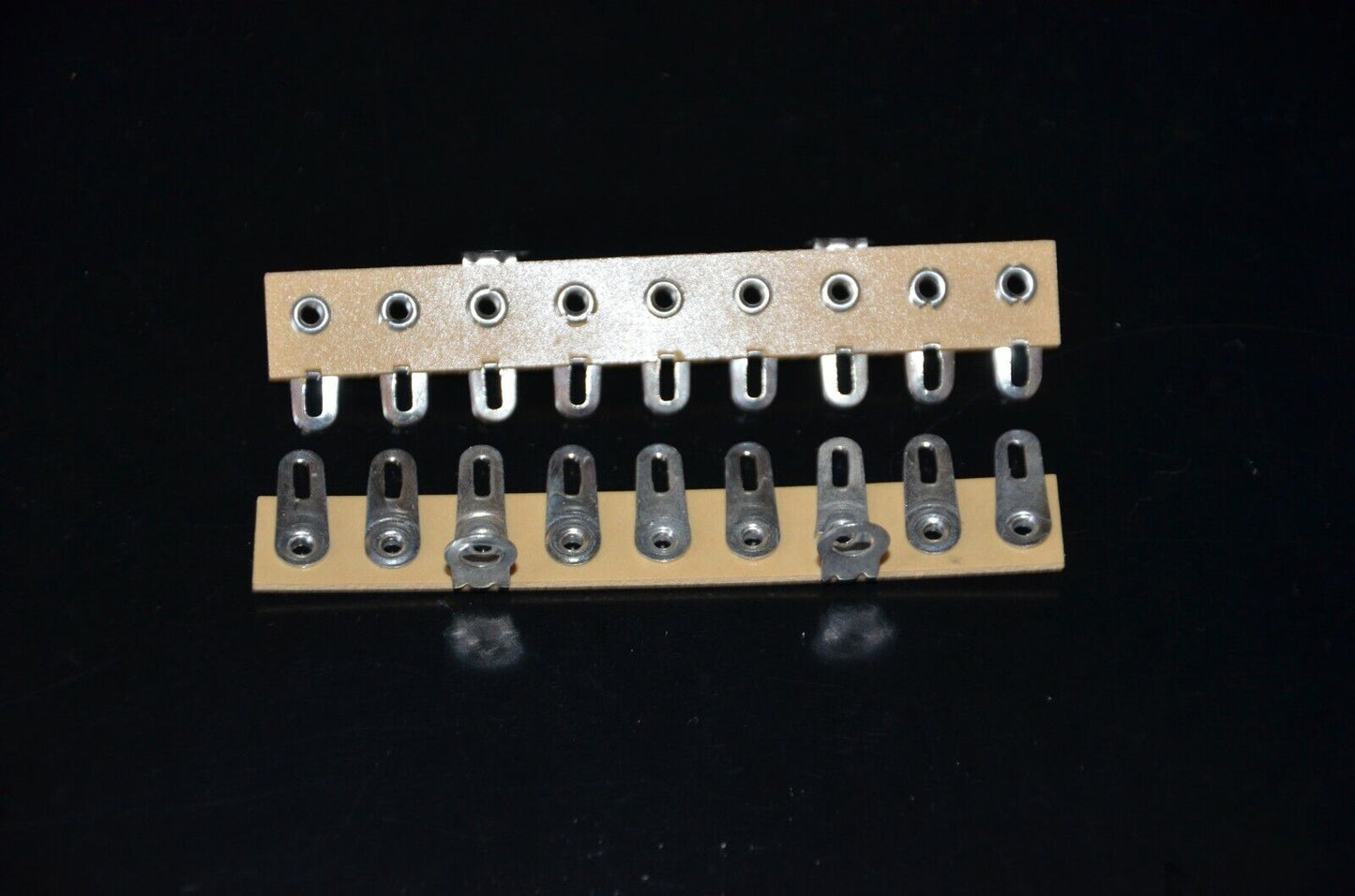 Soldering terminal connection bridge (2 pcs) Tube Audio NOS 70s  West Germany