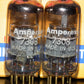 7308 Amperex E188CC RARE gray shield, matched pair, tested NOS, gold pins 1961