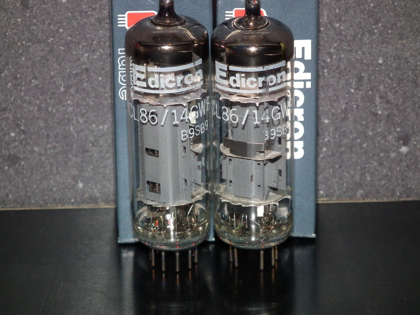 Platinum Matched Pair PCL86 14GW8 EDICRON NOS NIB - SHINDO