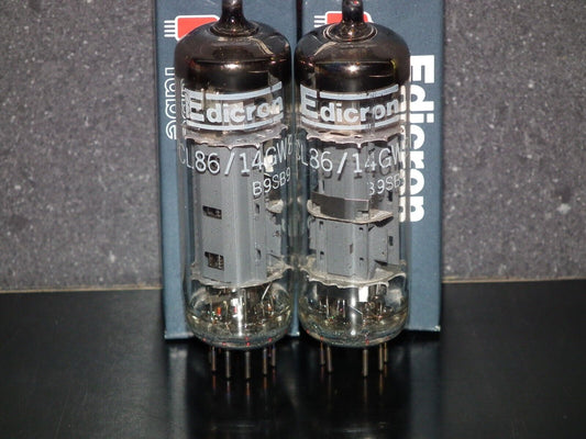 Platinum Matched Pair PCL86 14GW8 EDICRON NOS NIB - SHINDO