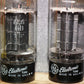 6L6GB GE Pair, Made in US in 1957, top square getter, used, tested 85%