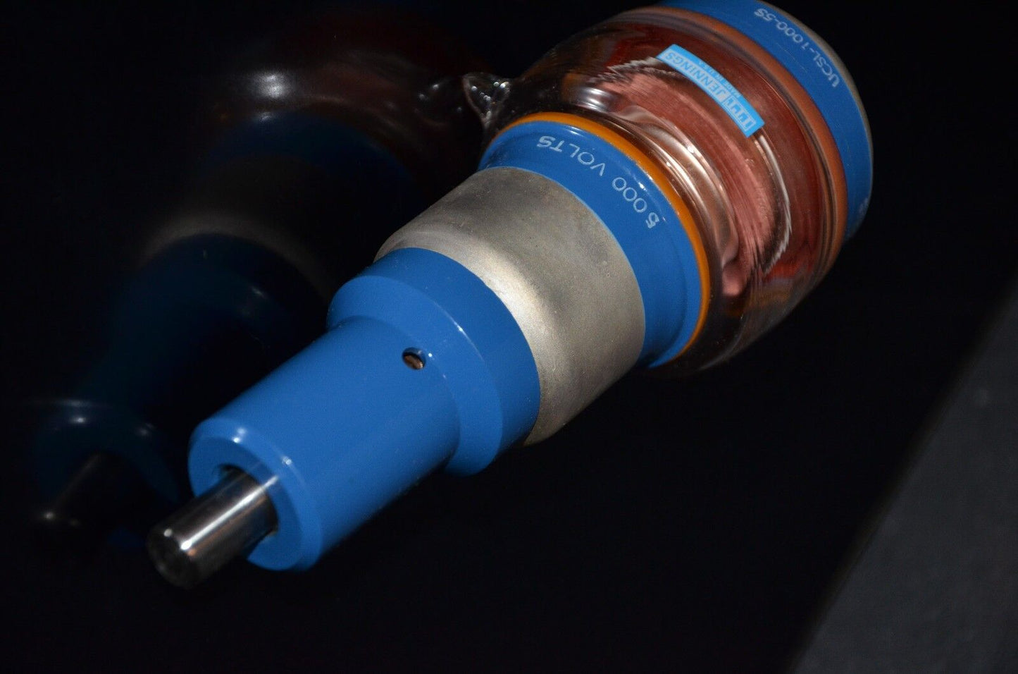 One NOS Jennings variable capacitor UCSL1000-5S 7-1000pF 5000V