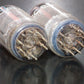 ECC83 Telefunken 12AX7 Matched Pair Smooth plates, diamond bottom, DYNACO USED 1