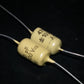 Two vintage Mullard Mustard Capacitors 0.047mfd / 400V (47nF) Marshall,Fender