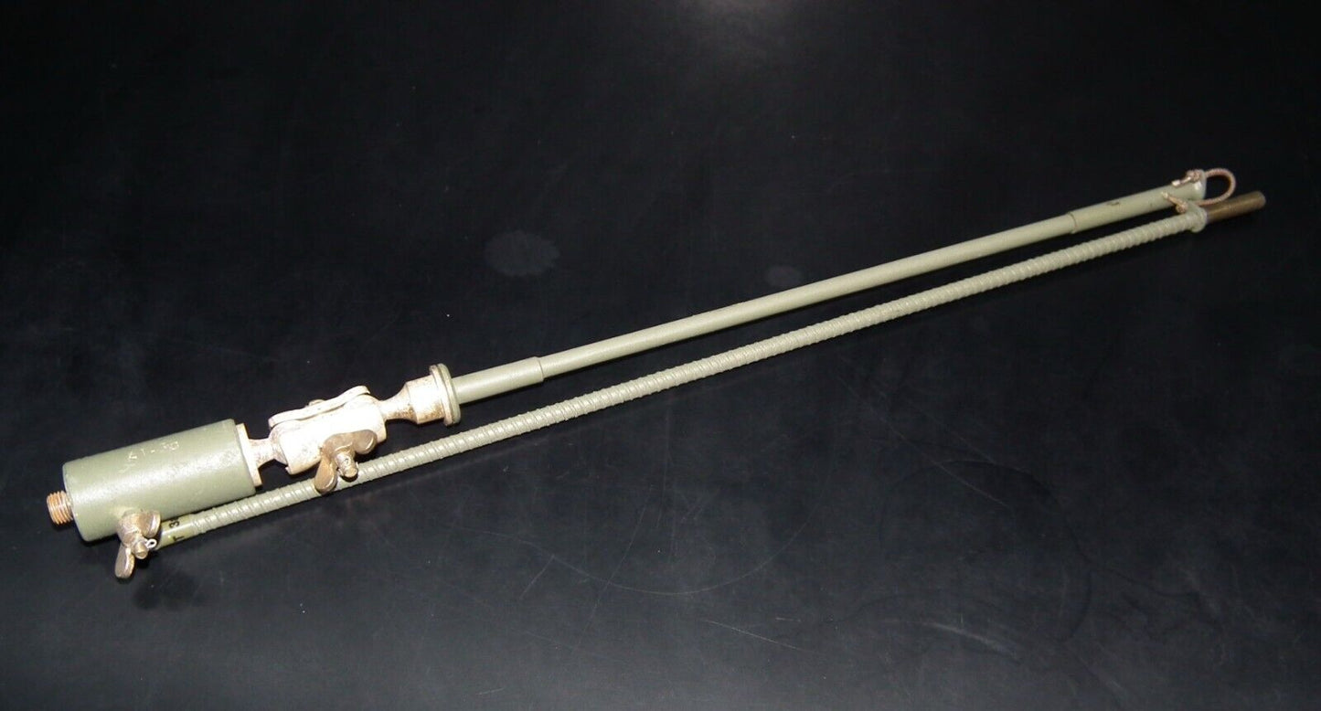 NOS Military Whip Collapsible HF VHF Antenna AT-3a/1 2 elements 2.62ft 0.8m 80cm