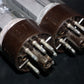 EL34 6CA7 Mullard Xf2 OO  Getter Welded Anodes Platinum Matched Pair 80/100%