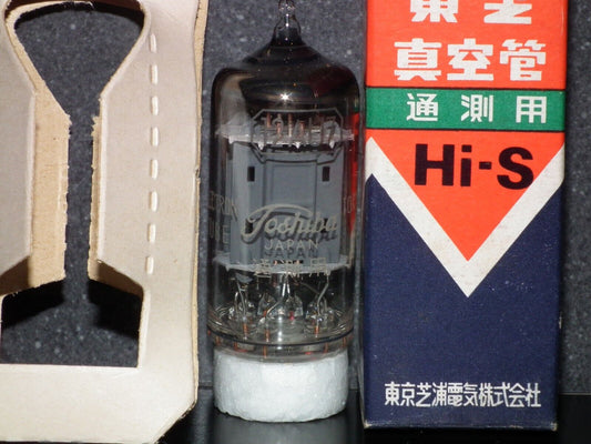 One (1 pcs) ECC82 12AU7 Toshiba Japan, NOS NIB Made back in 60s RARE LONG ANODES