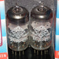 NOS Matched Pair ECC81 Telefunken 12AT7 Diamond Bottom Same Codes West Germany