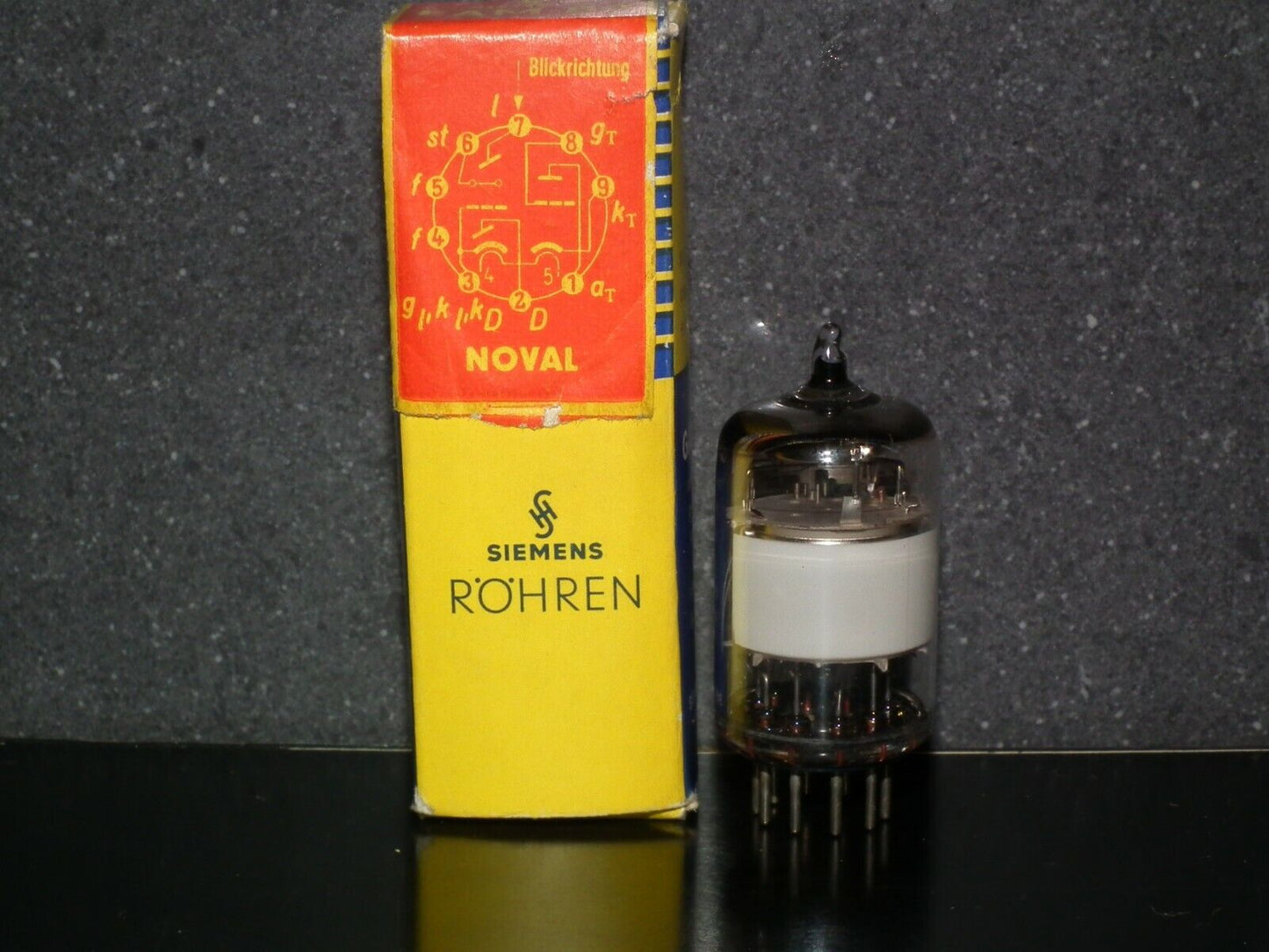 EAM86 Telefunken diamond bottom rebranded Siemens NOS NIB tested