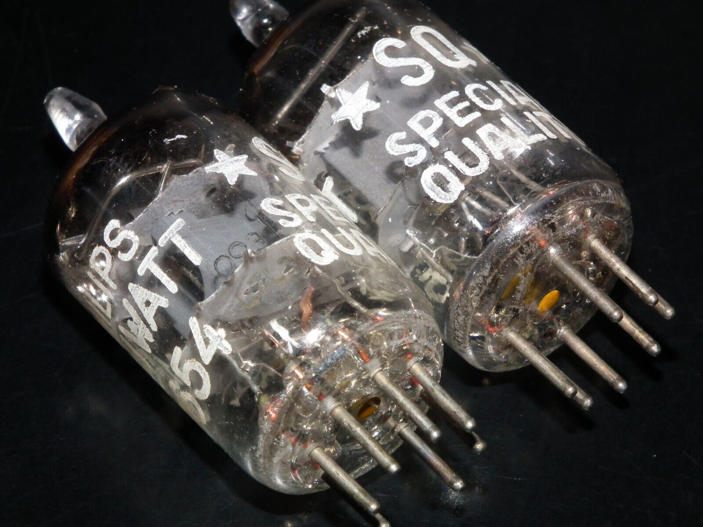 Platinum Matched Pair 5654 Mazda Brussels EF95 6AK5 Square Getter 1957