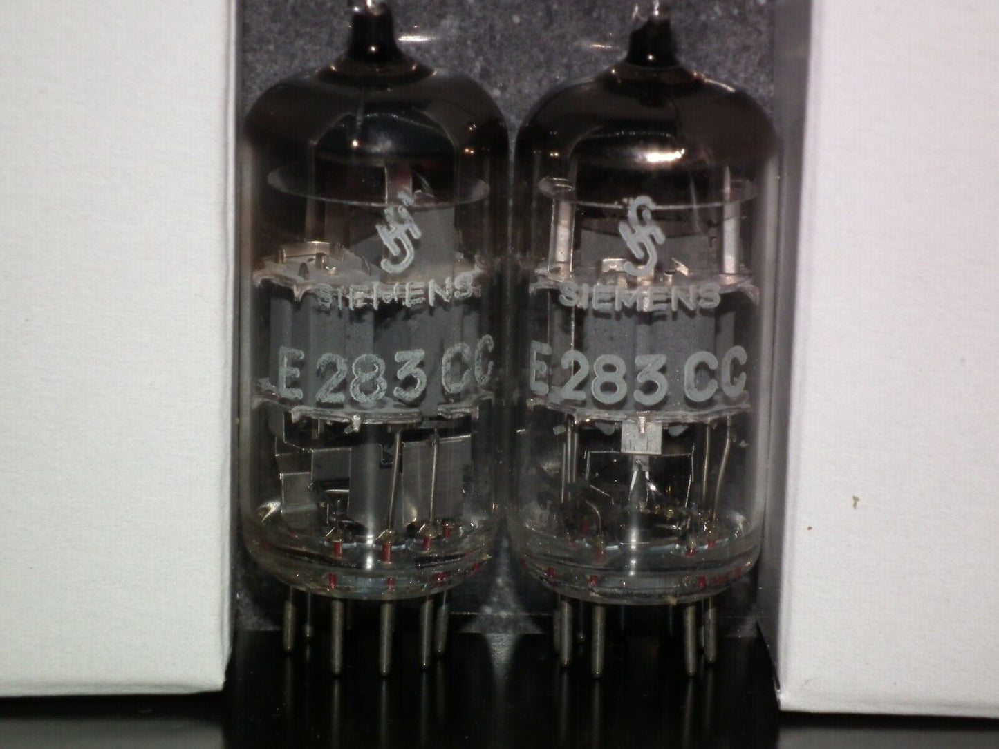 E283CC Siemens Platinum Matched Pair Pullouts NOS tested, balanced, low noise