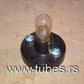 E10 bulb socket NOS made in 60s, Retro look, Klangfilm