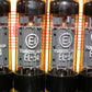 EL34 6CA7 EI Yugoslavia NOS Platinum Matched Quad Philips dual OO getter Stapled