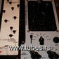 ECC81 12AT7 Philips Holland Flat Foil Crossbar D Getter (Used, matched pair)