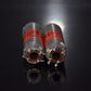 Two (2pcs) styroflex polystyrene Siemens  Klangfilm capacitors 125nF 250V 0.12uF