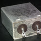 Two vintage Siemens PIO capacitors 4.0 uF / 400V Klangfilm tube audio Jan 1966