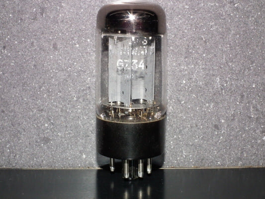 GZ34 Philips Mazda Brussels 5AR4, DD Getter f33 L2H3 Tested NOS 470/465 mA