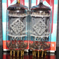 Platinum Matched Pair 6211 Telefunken ~ECC82 Tested NOS DB Gold Pins ULM codes