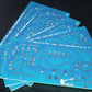 DYNACO ST-70 6GH8A / 6GH8 PC-3 DRIVER BOARD PCB  Retro Phenolic Look