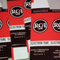 50PCS RCA blank CARTON BOX for Audio Tubes ECC83 ECC803S 12AX7 6922