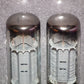 EL34 6CA7 Mullard Xf2 OO  Getter Welded Anodes Platinum Matched Pair Tested NOS