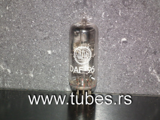 DAF96 Valvo NOS battery tube, the oldest production type, rare spot getter!!!