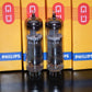 EL84 6BQ5 Tungsram Platinum Matched Pair NOS NIB Rebranded Philips early 70s