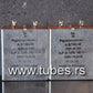 Two vintage PIO capacitors 2uF 160V Siemens Klangfilm 1970 W. Germany