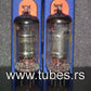 DL91 Tungsram 1S4 NOS Platinum matched pair rare old type
